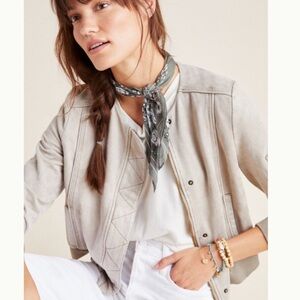 NWT Anthropologie Marrakech Bibiana Bomber Jacket. Size x-large.